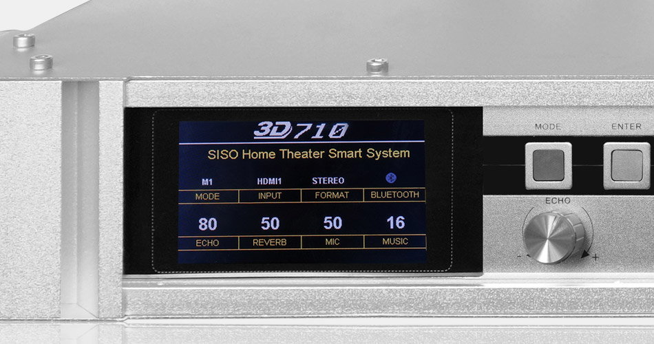 Cui đèo sản xuất bộ giải mã video thông minh SISO 3D710 thức KTV