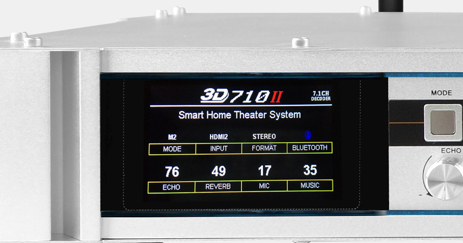 Cui đèo sản xuất bộ giải mã video thông minh SISO 3D710Ⅱ thức KTV thế chỗ